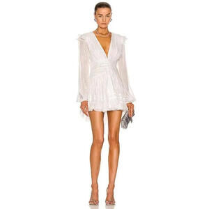 $337 Rococo Sand True Mini Dress Small
